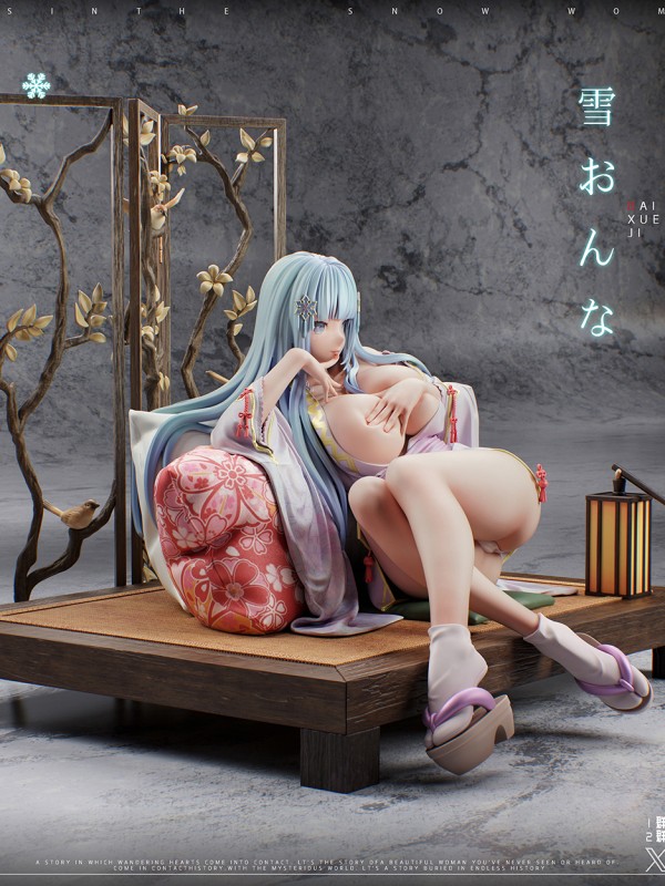 ABsinthe Studio Bishoujo Mangekyou Ibun: Yuki Onna Hot Sexy 1/4 Statue